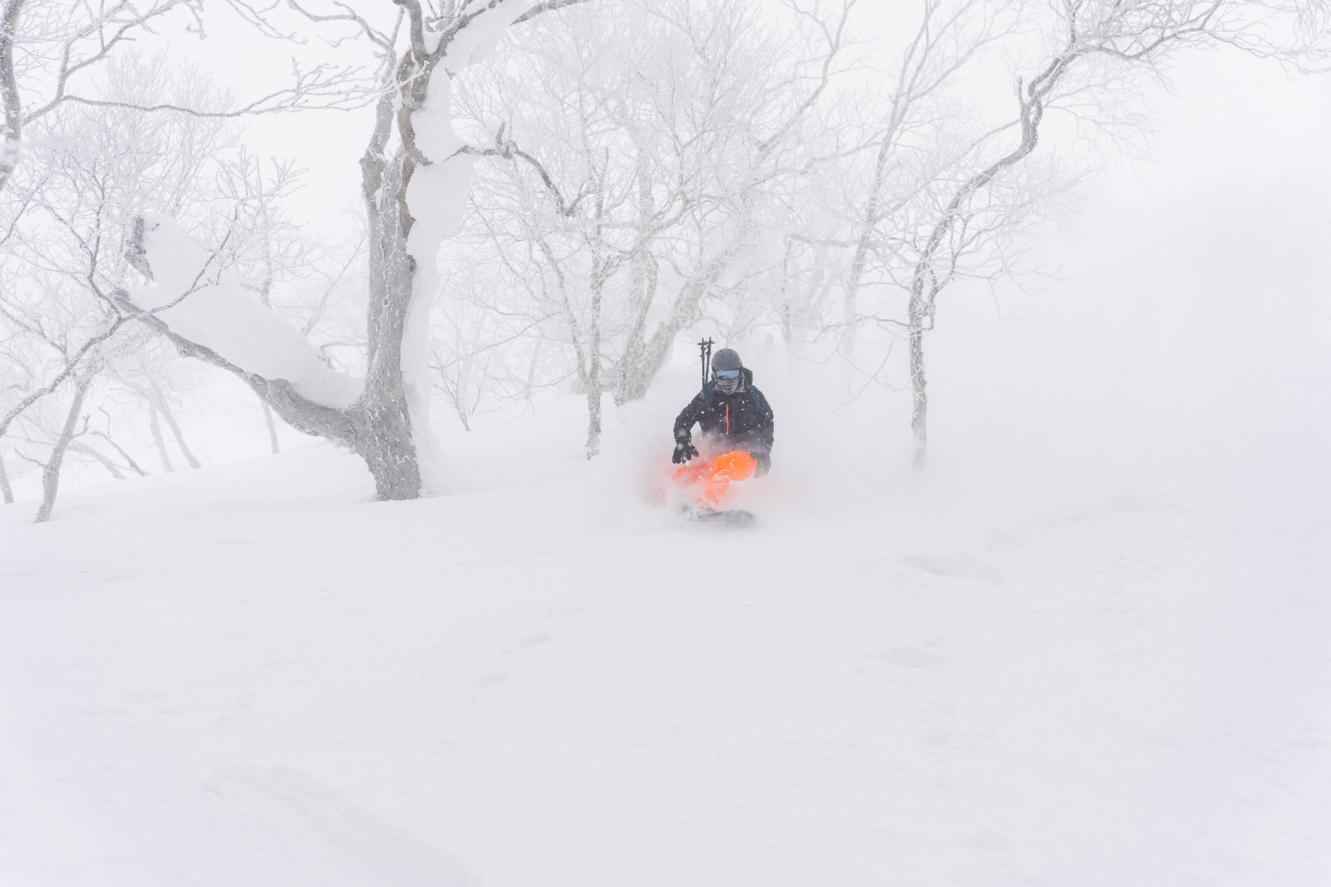 Powder action